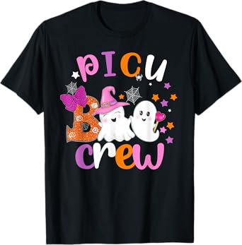 PICU Boo Crew Halloween matching shirts for PICU nurses T-Shirt