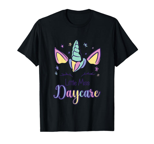 Little Miss Daycare Cute First Day Of Daycare T-Shirt