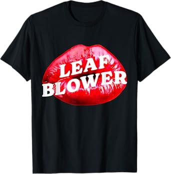 Leaf Blower - Funny Adult Halloween Matching Couples Costume T-Shirt