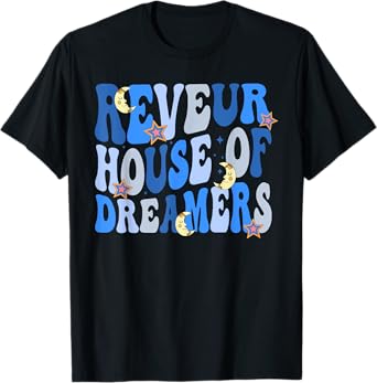 REVEUR House of Dreamers Blue Social RCA Givers School T-Shirt