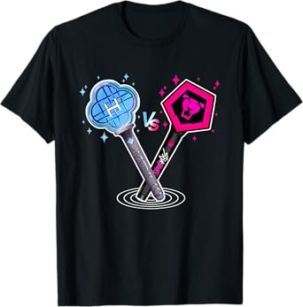 Kpop Demon Hunters Light Sticks Officially Licensed T-Shirt