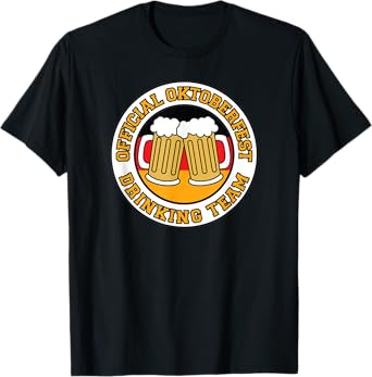 Official Oktoberfest Drinking Team Beer German Flag Colors T-Shirt
