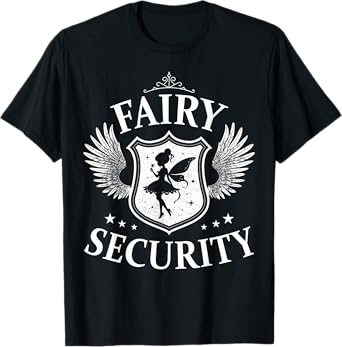 Fairy Security Protection Kids Men Women T-Shirt