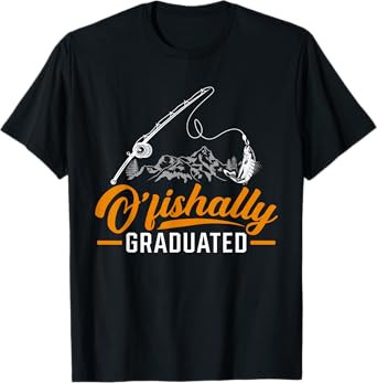 Fishing Class Of 2022 Graduation T-Shirt