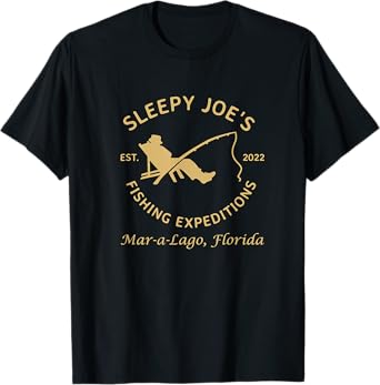 Sleepy Joe's Fishing Expeditions Mar-a-Lago, Florida T-Shirt