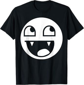 Epic Face Vampire Y2K Streetwear Emo T-Shirt