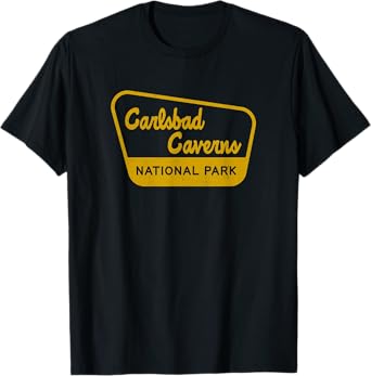Carlsbad Caverns National Park Vintage Inspired Sign Graphic T-Shirt