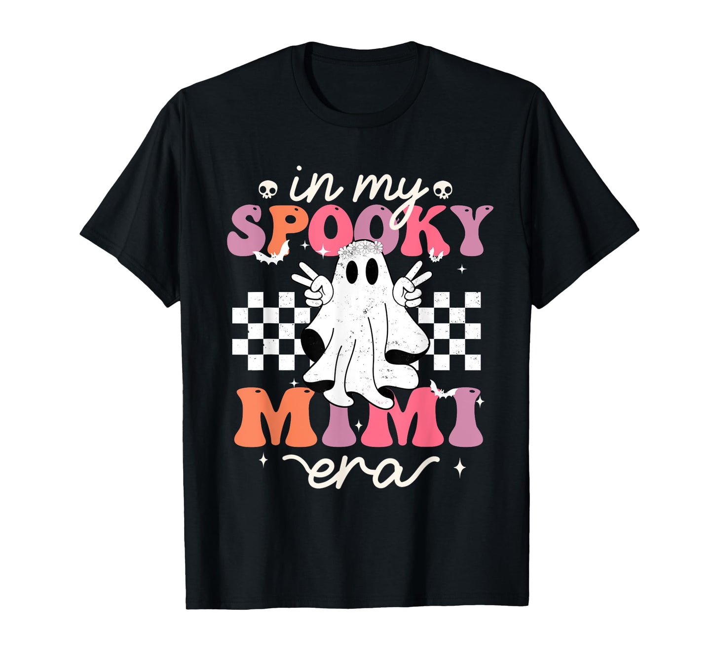 In My Spooky Mimi Era Halloween Groovy Witchy Spooky T-Shirt