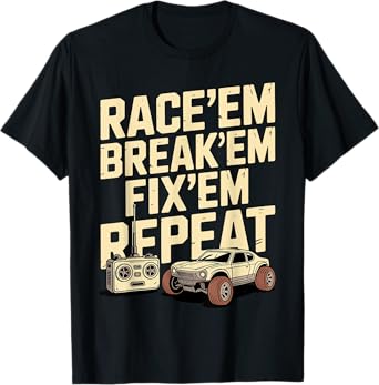 Cool RC Racing Art For Men Women Remote Control RC Car Lover T-Shirt