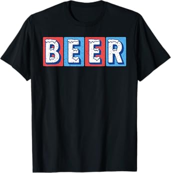 Freedom Brew Beer for the Red, White, and Blue Patriot Funny T-Shirt