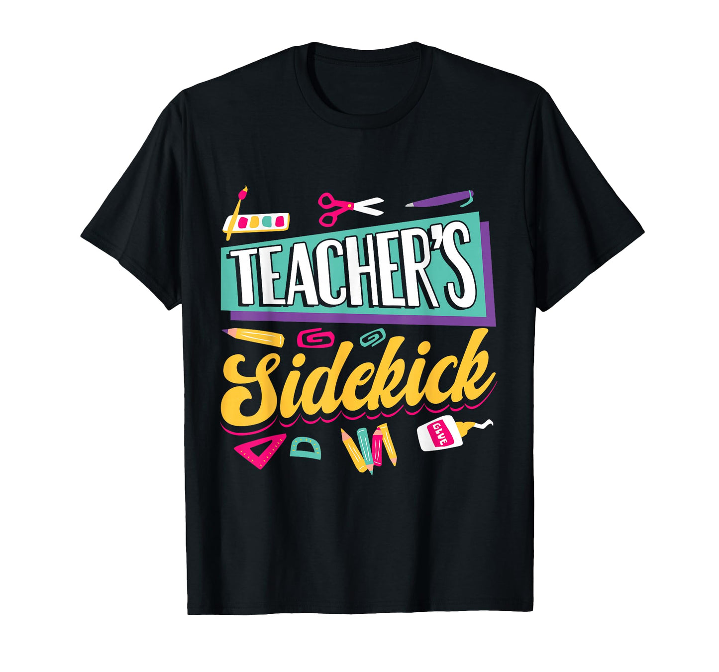 Teacher's Sidekick Teacher Assisting Teaching Assistant T-Shirt