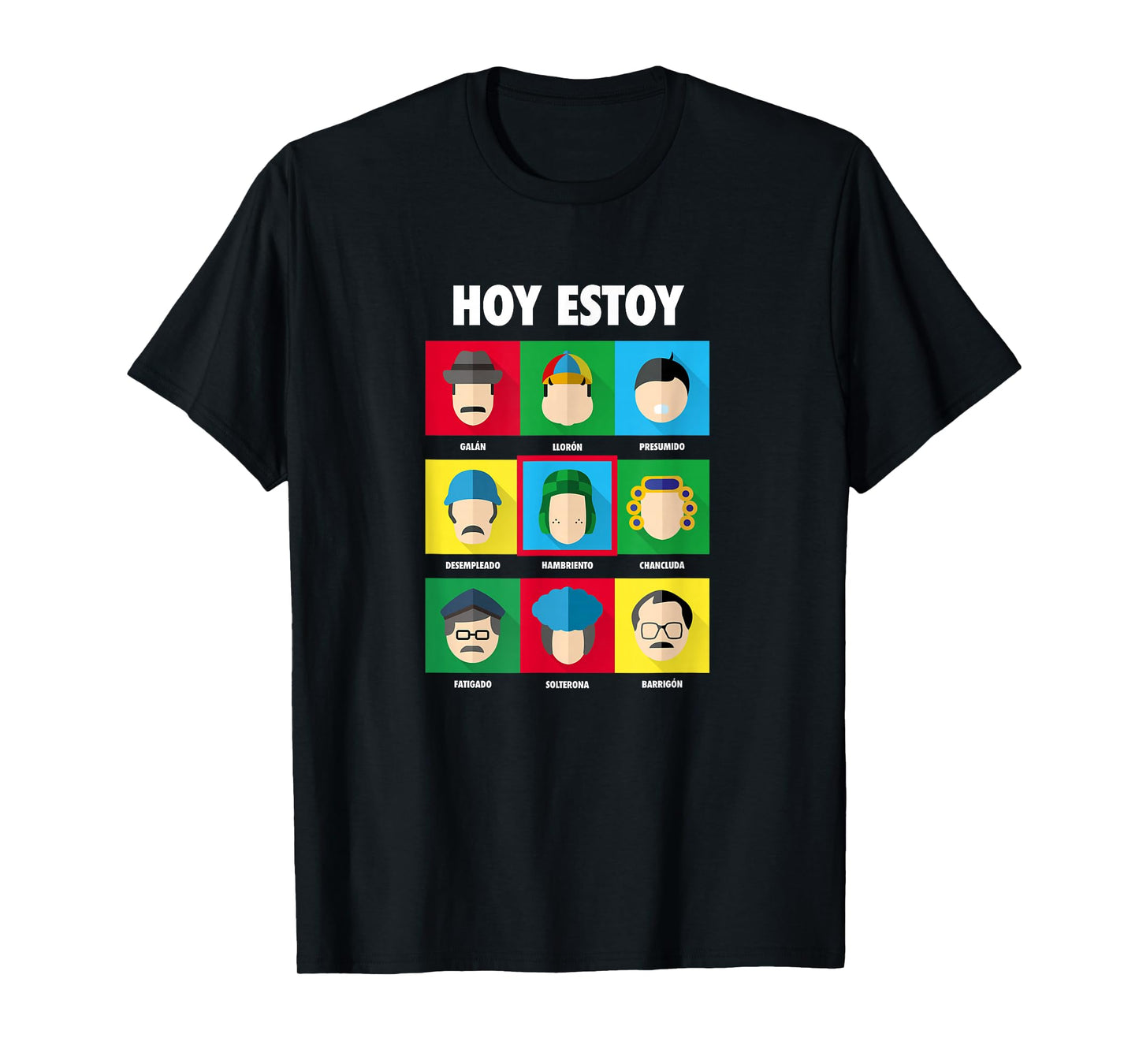 El Chavo - Colorful Desings for Kids, Teen, Women & Men T-Shirt