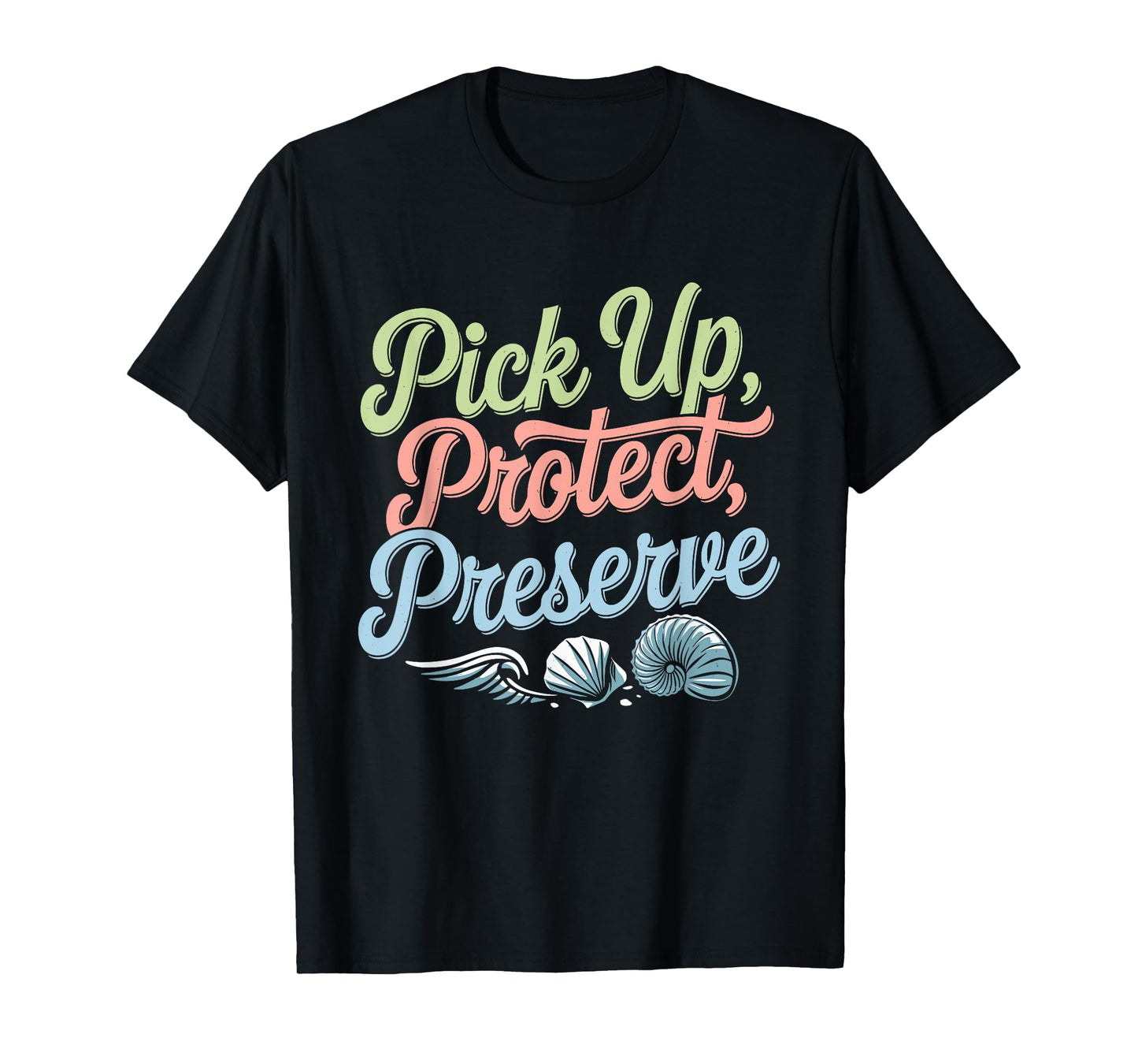 Beach Clean-Up Volunteer Ocean Conservation Eco-Friendly T-Shirt