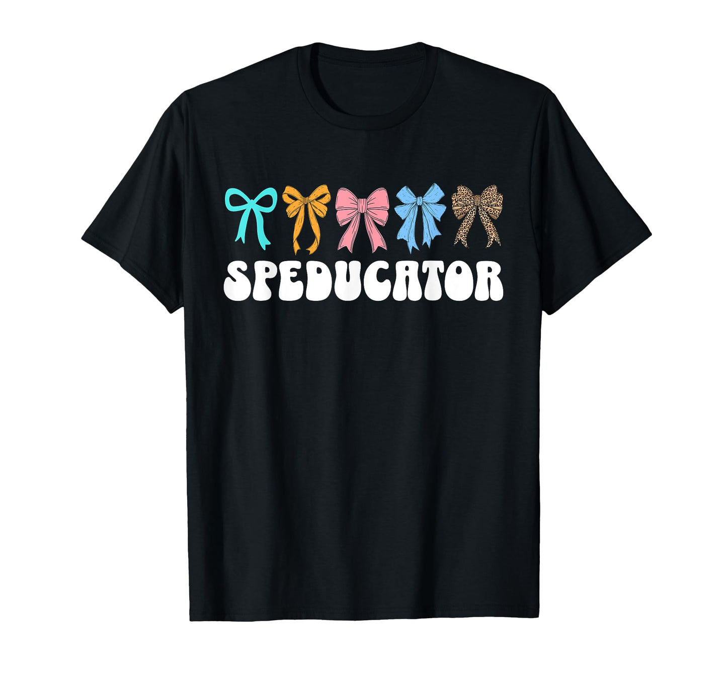 Speducator Coquette Bow Special Education Teacher SPED ED T-Shirt