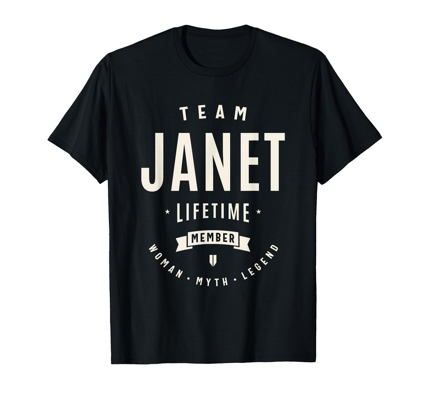 Team Janet Lifetime Member Funny Name Janet T-Shirt