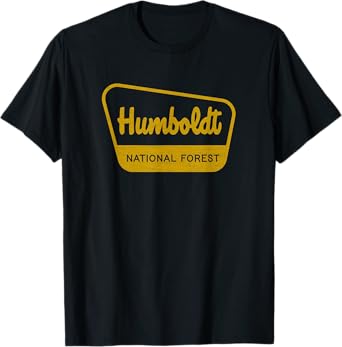 Humboldt National Forest Vintage Inspired Sign Graphic T-Shirt