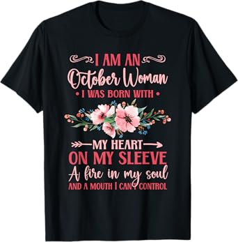 Birthday October Libra Women T-Shirt