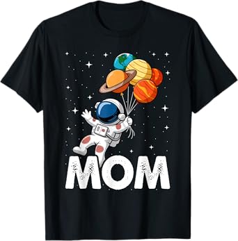 Mom Space Theme T-Shirt