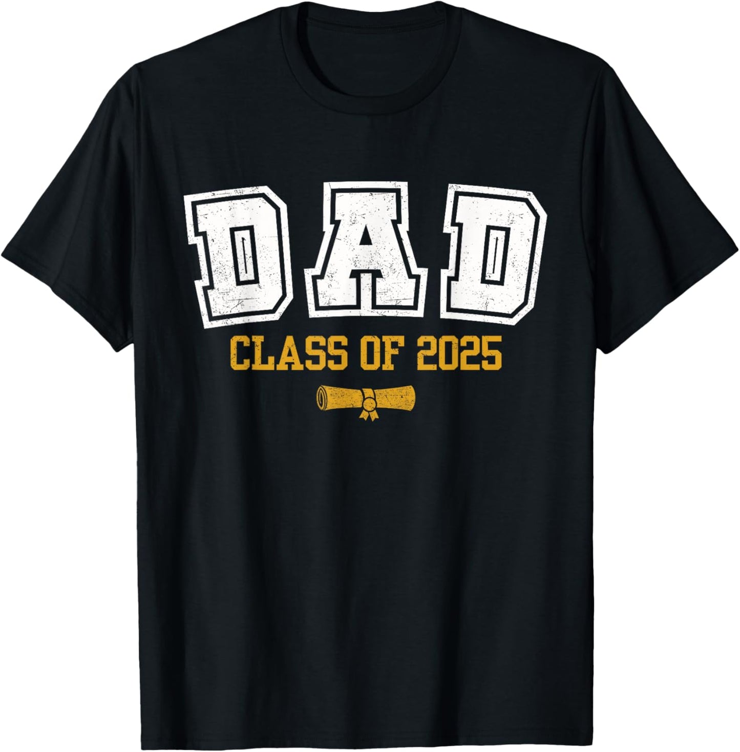 Proud Senior Dad Class of 2025 Graduate Graduation 25 Gift T-Shirt