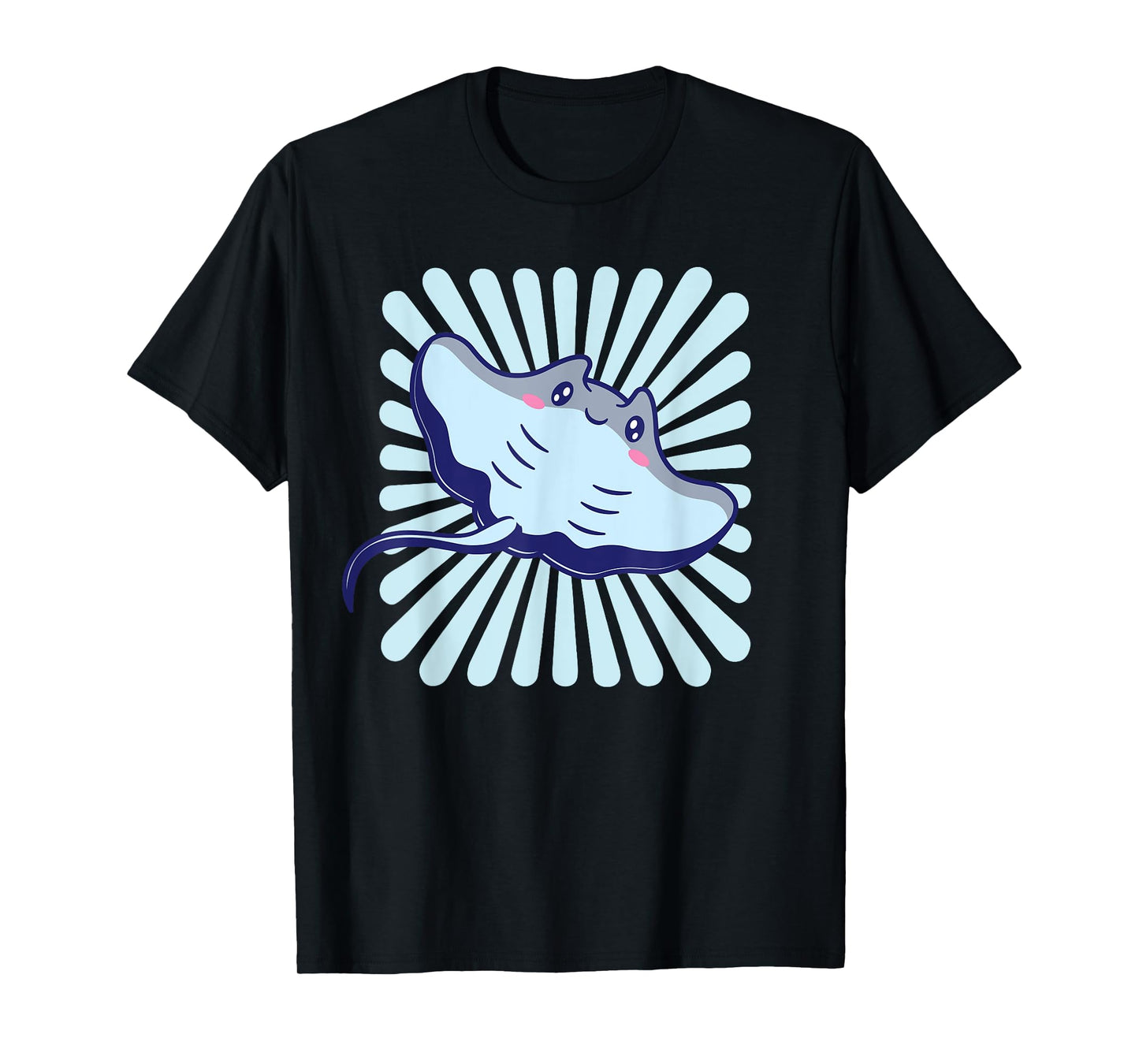Stingray Manta Ray Kawaii Sea Ocean Animal T-Shirt