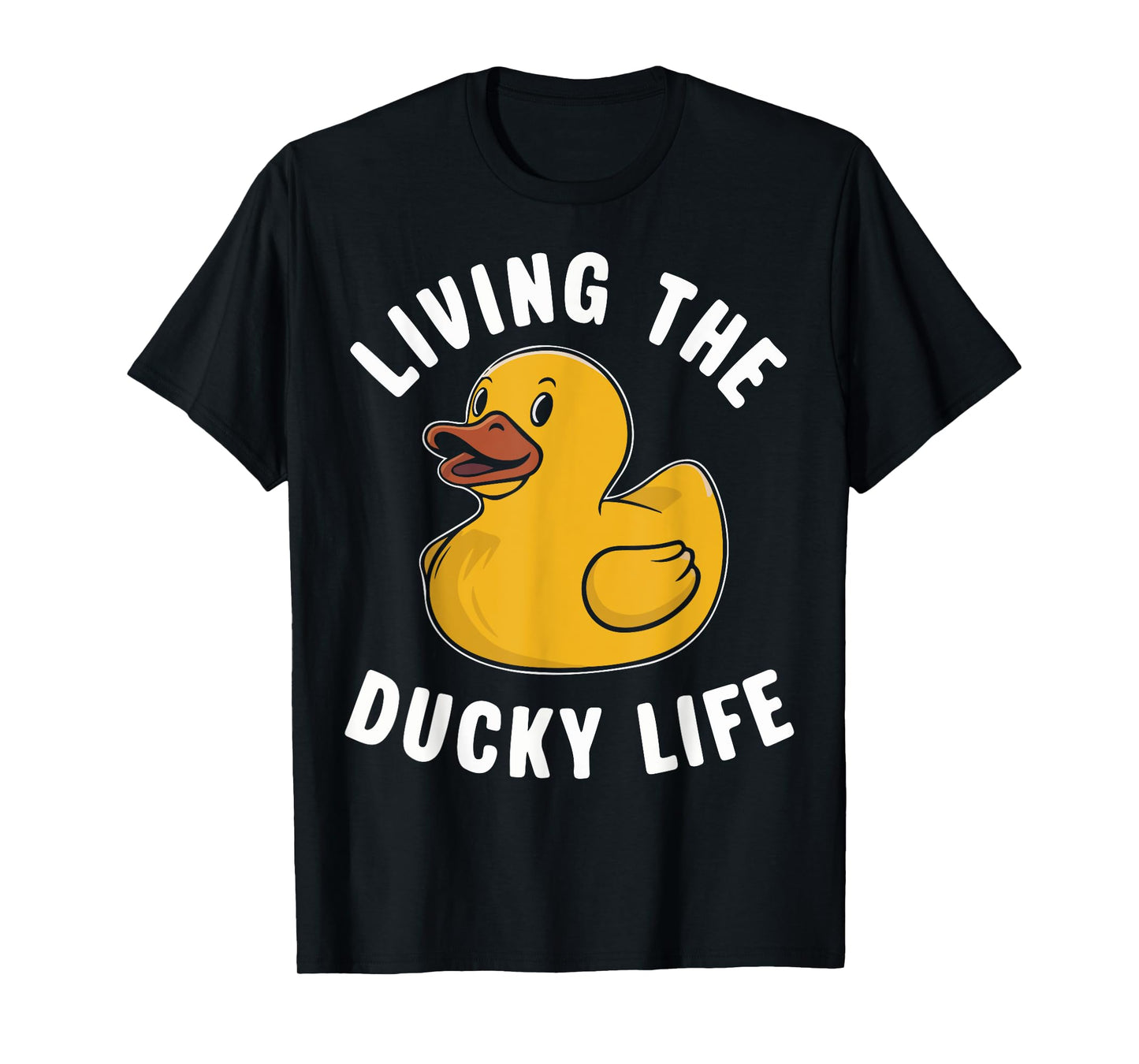 Living the Ducky Life Rubber Duck T-Shirt