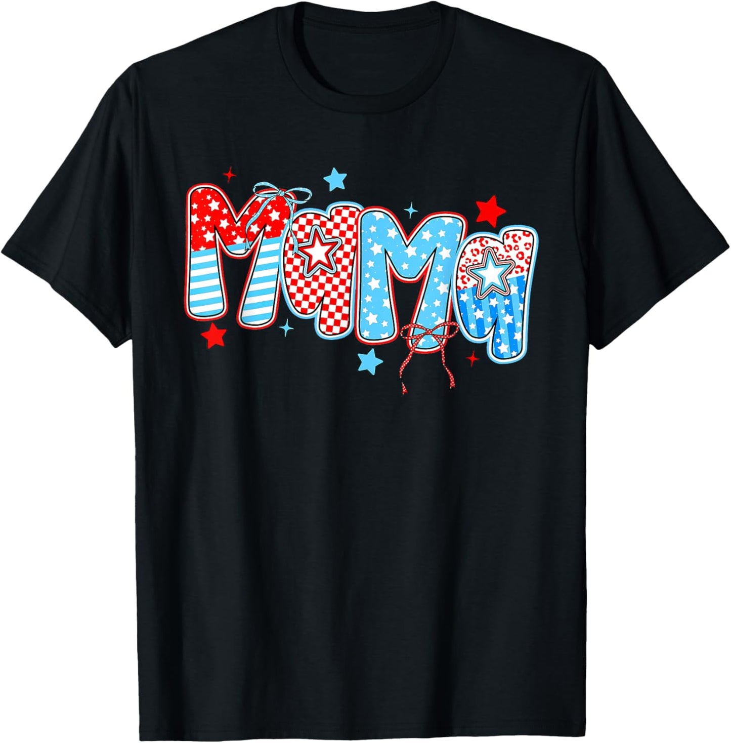 Mama Dada Mini 4th Of July American Family Matching Tees T-shirt