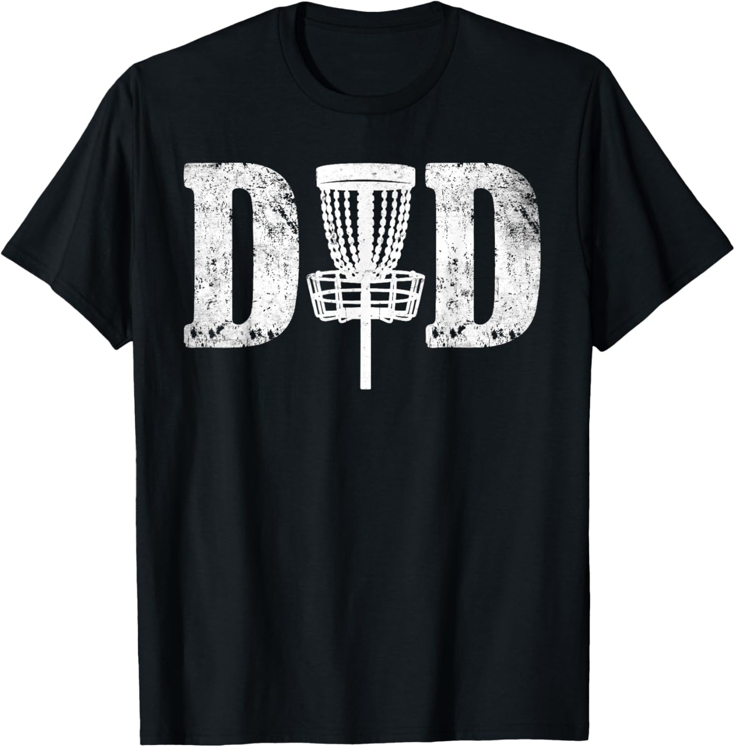 Disc Golf Dad Vintage Fathers day Funny Dad Disc Golf T-Shirt
