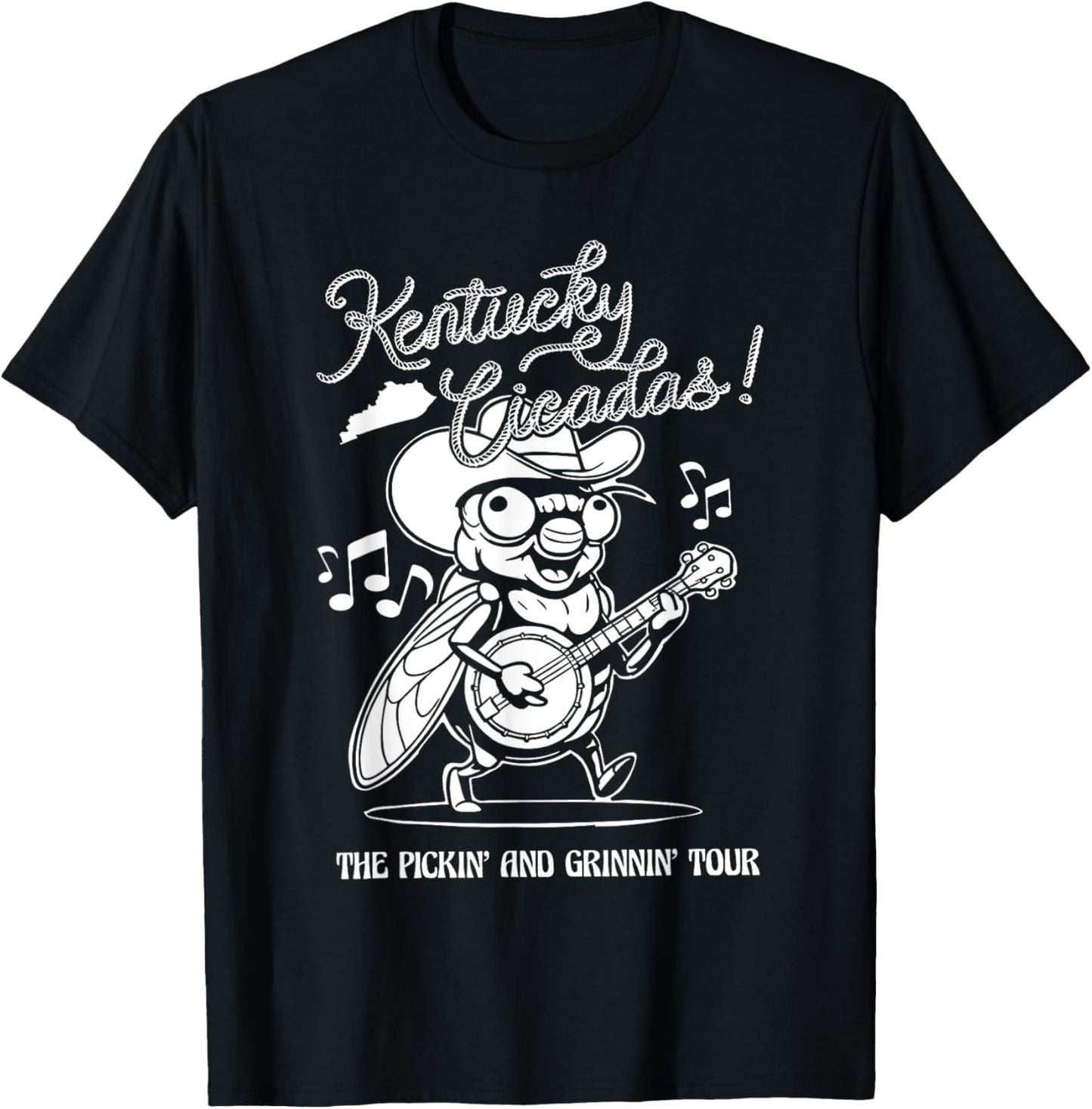 The Kentucky Cicadas Tour Funny Kentucky Cicadas Funny Music T-Shirt