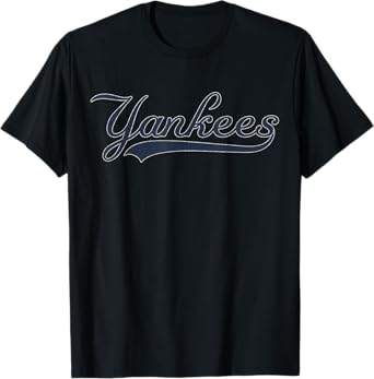 Vintage Yankees Retro Style 70s 80s First Name Personalized T-Shirt
