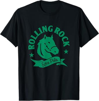 Rolling Rock Extra Pale Horsehead T-Shirt T-Shirt