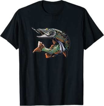 Musky Fishing Fisherman T-Shirt