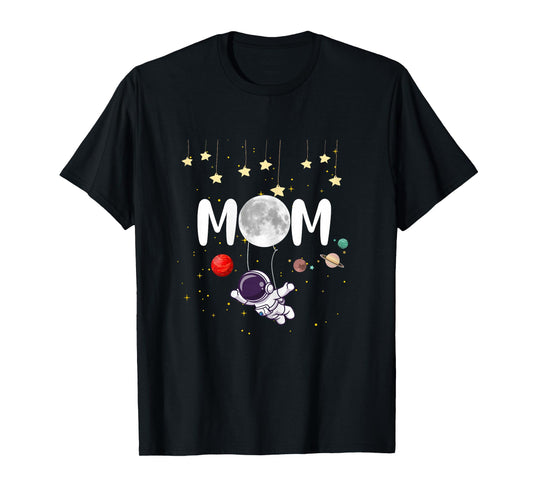 Cute Mom Space Astronaut Mama Lovely Mother's Day Woman T-Shirt