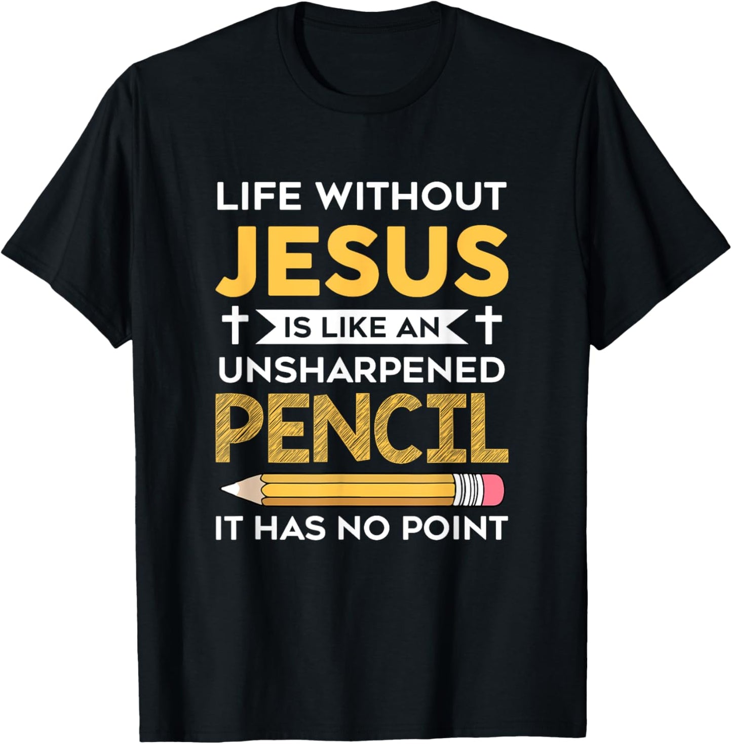 Life Without Jesus Funny Christian Religious Faith T-Shirt