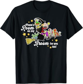 Funny There's Room On My Broom For You Too Teacher Halloween T-Shirt
