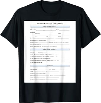 Job Application Meme , Jump Scare Job Meme , Funny Job Meme T-Shirt