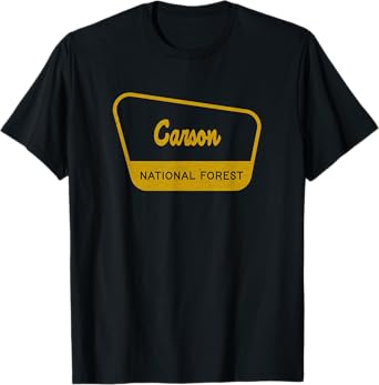 Carson National Forest Vintage Inspired Sign Graphic T-Shirt