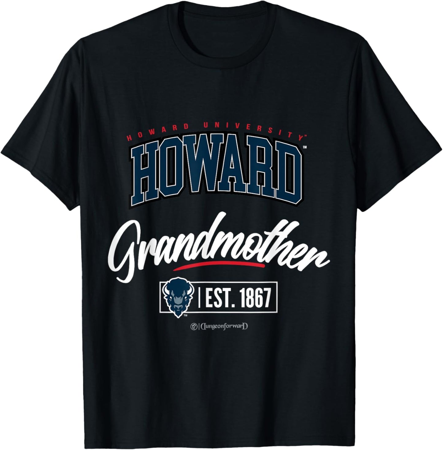 Howard University - HU HBCU Grandmother T-Shirt