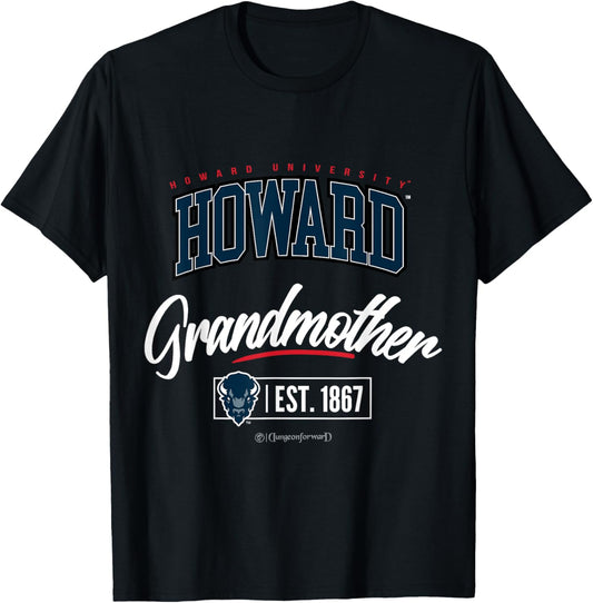 Howard University - HU HBCU Grandmother T-Shirt