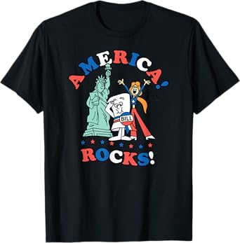 Schoolhouse Rock America Rocks Flag T-Shirt
