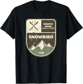 Snowbird Wasatch Range Utah Vintage T-Shirt