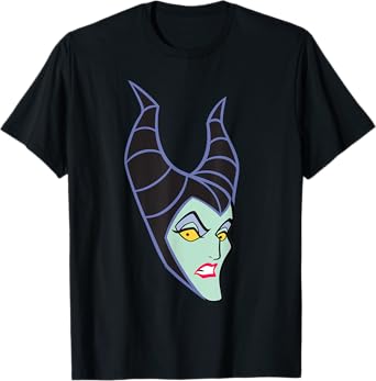 Disney Villains Maleficent Sleeping Beauty Big Face Costume T-Shirt