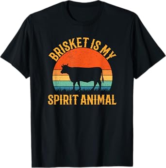 Brisket is My spirit Animal, funny Meat barbecue T-Shirt
