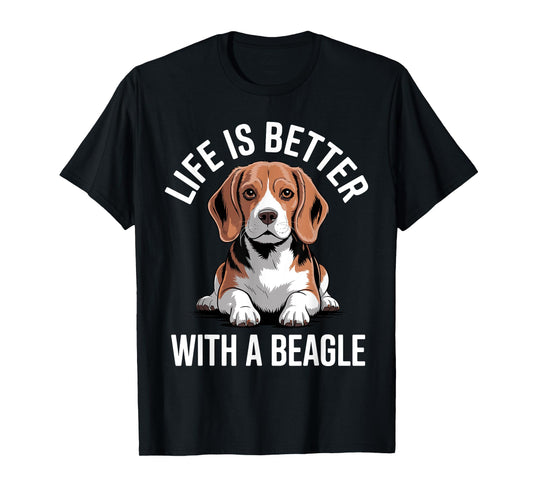 Funny Beagle Design For Men Women Hound Beagle Dog Lovers T-Shirt