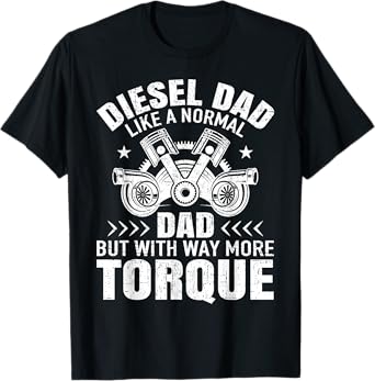 Diesel Mechanic Dad Automobile Fathers Day T-Shirt