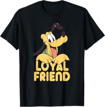 Disney Pluto Mickey Mouse’s Dog Pal Loyal Friend T-Shirt