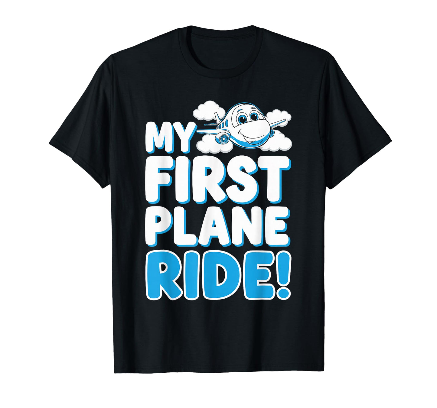 My First Plane Ride First Time Flying Adventure T-Shirt