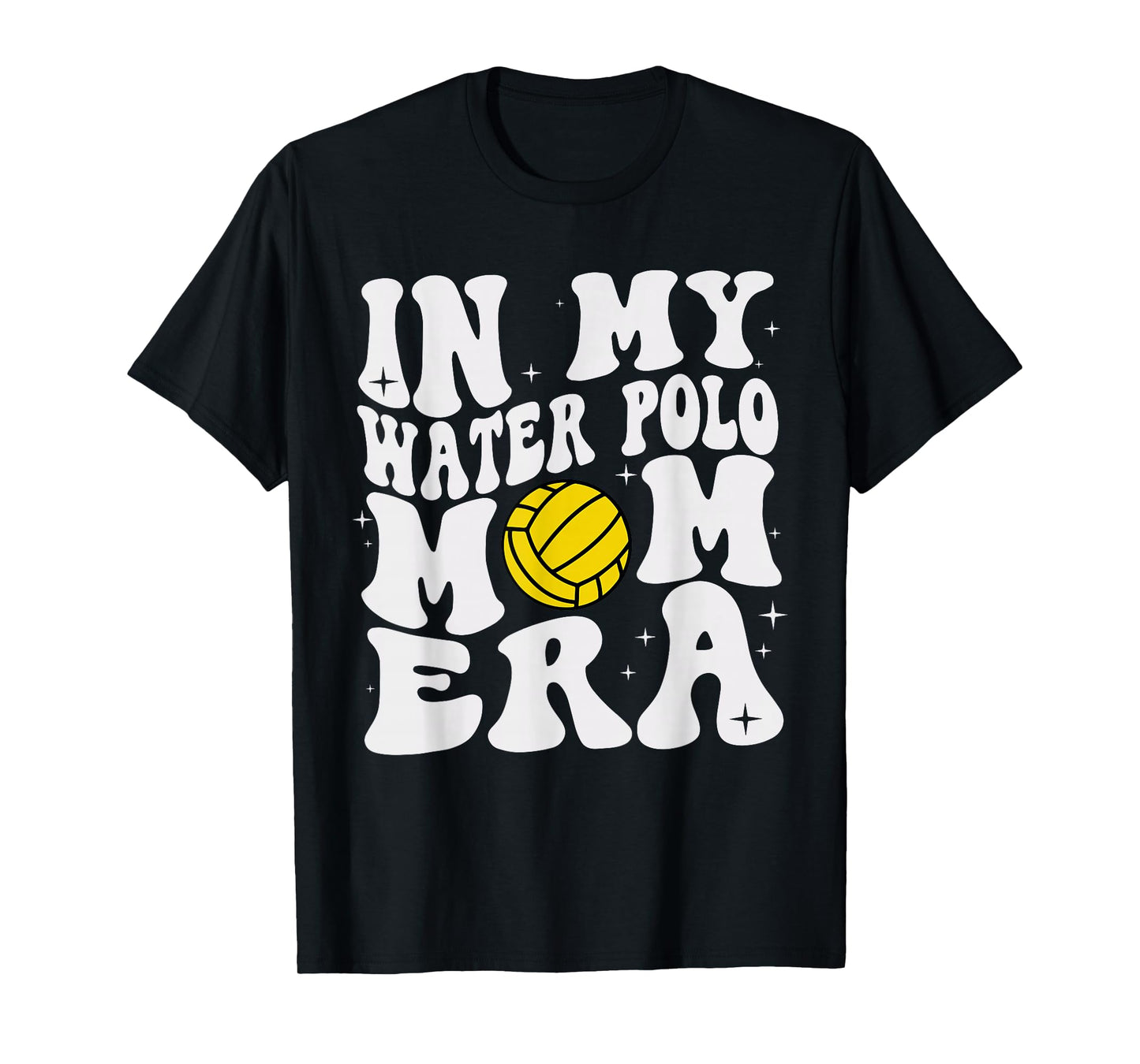In My Water Polo Mom Era Retro Groovy Mom Life Mother's Day T-Shirt