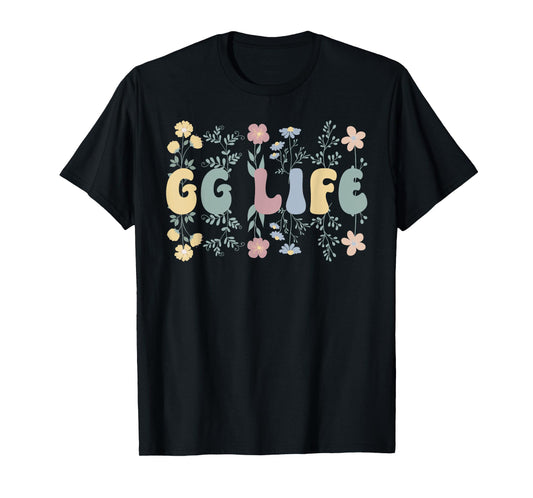 GG Life GG Grandmother Groovy GG Grandma T-Shirt