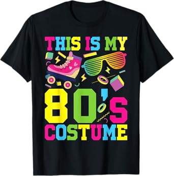 This Is My 80's Costume 1980 80s Party Outfit Men Women T-Shirt