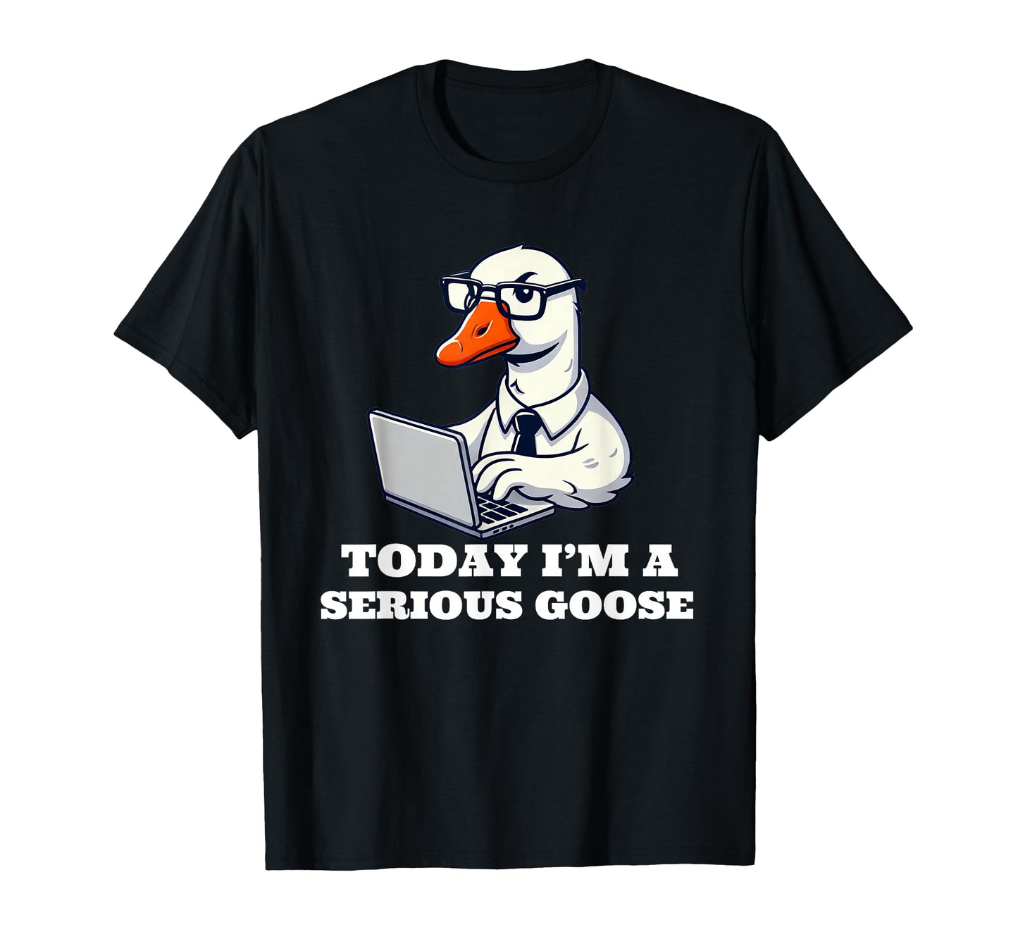 Today I'm a Serious Goose Funny Silly Goose T-Shirt